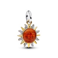 Charm Pandora Donna Nature and Celestial in Lega metallica 764703C01